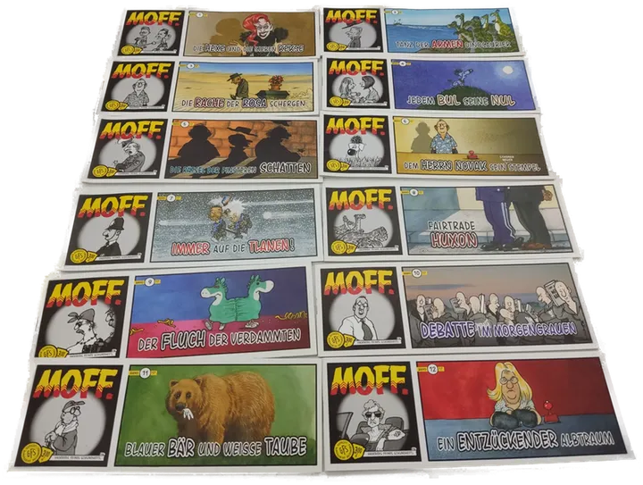 MOFF. Comic-Heft Konvolut 4 Teile Ende 2016, 2017 12 Teile vollzählig in Mappe - Bild 5