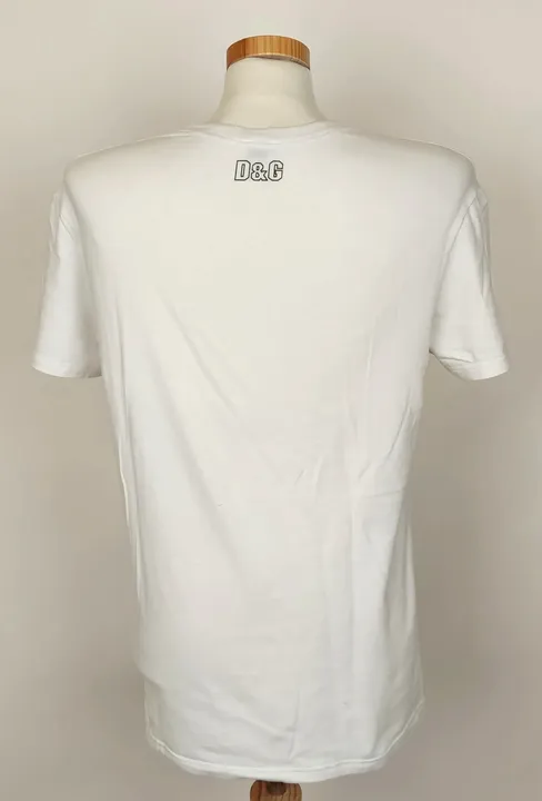Dolce & Gabbana Herren Shirt weiß Gr. EU L - Bild 3