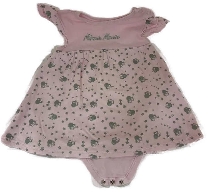 DISNEY Babykleid mit Body Gr. 80 rosa - Bild 1