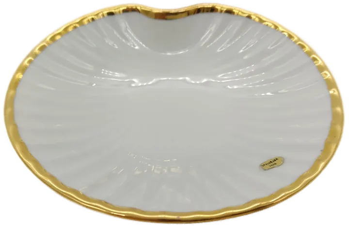 Bavarian Porcelain GENUINE Seifen Schale aus Porzellan mit Goldrand - Bild 1