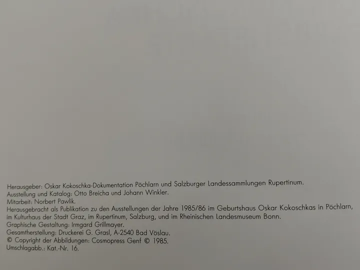 Oskar Kokoschka. Farbstiftakte. Zeichnungen aus den vierziger und fünfziger Jahren - Bild 3