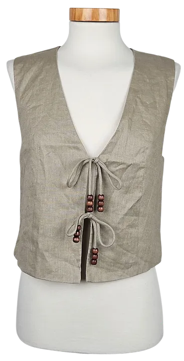 ZARA Damen Weste, beige - Gr. XS  - Bild 1