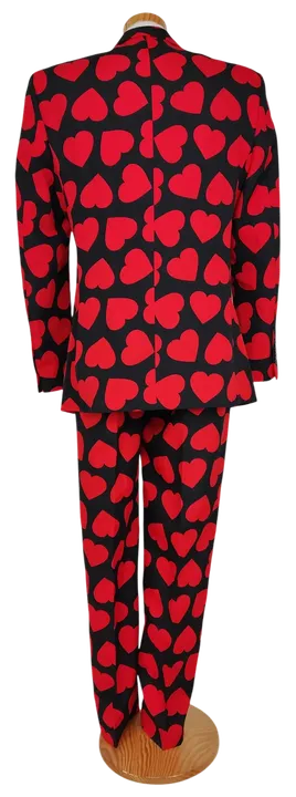 OPPOSUITS King of Hearts Herren Anzug, rot/schwarz - Gr. M  - Bild 2