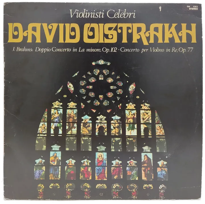 Vinyl LP - David Oistrakh, Johannes Brahms  - Violinisti Celebri  - Bild 1