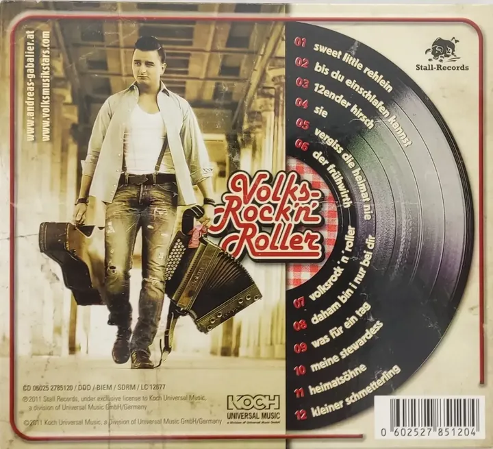 CD Andreas Gabalier – Volks-Rock’n’Roller – inkl. 