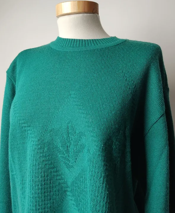 Vintage Damen Pullover grün/ türkis - XL  - Bild 2