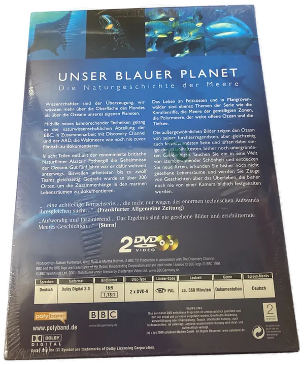 Unser blaue Planet - Die Naturgeschichte der Meere - DVD - Bild 2