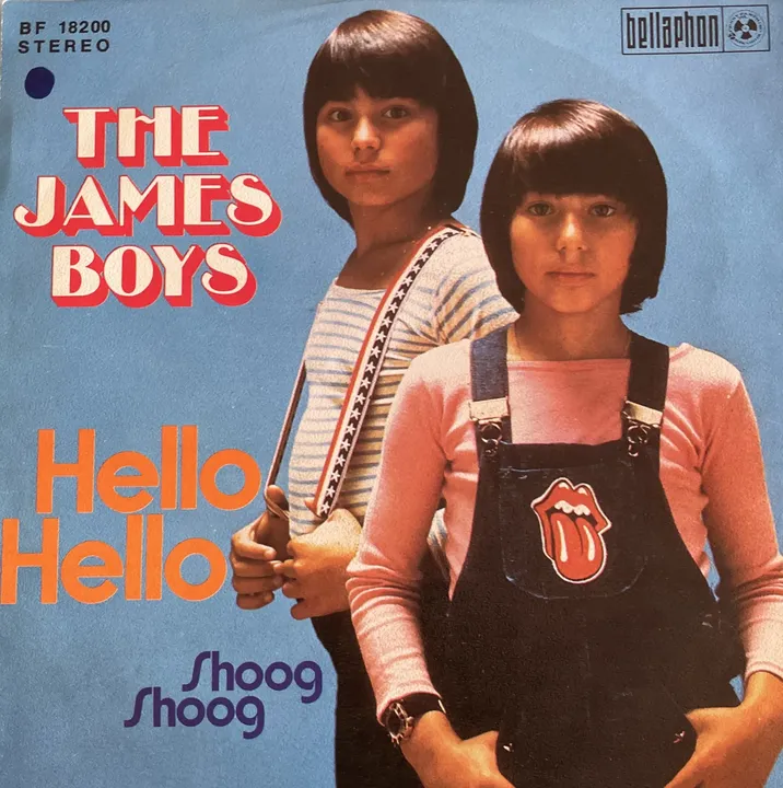 Singles Schallplatte - The James Boys - Hello Hello - Bild 2
