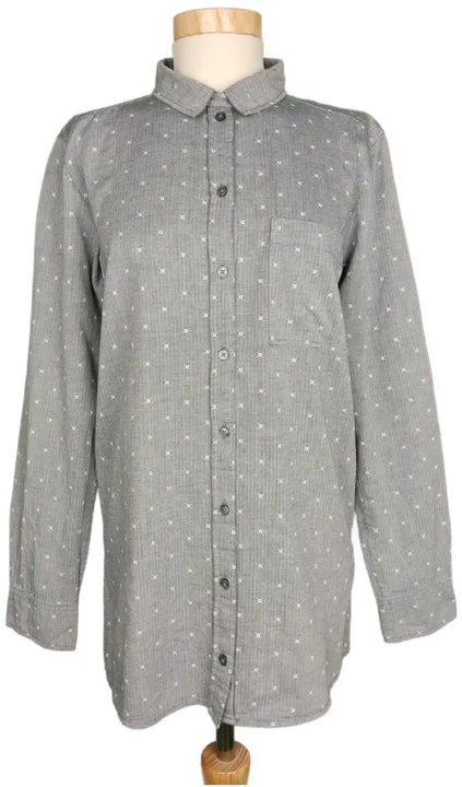 Marc O´Polo Damen Longbluse grau - M/38 - Bild 4