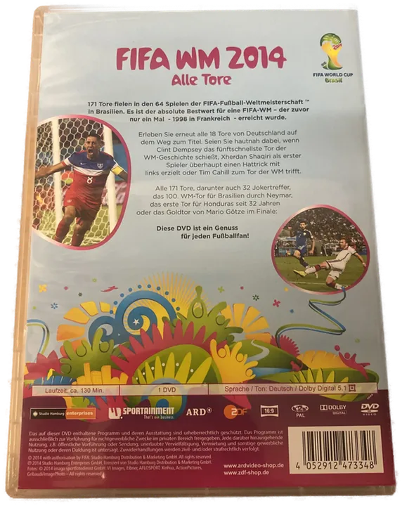 Fifa WM 2014 - Fußball - DVD - Bild 2