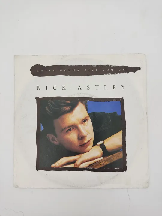 Rick Astley Vinyl Schallplatte - Never Gona Give You Up  - Bild 1