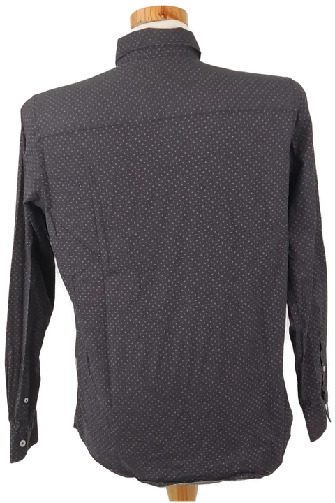 Tom Tailor Herrenhemd - Gr. S grau mit Muster - Bild 3