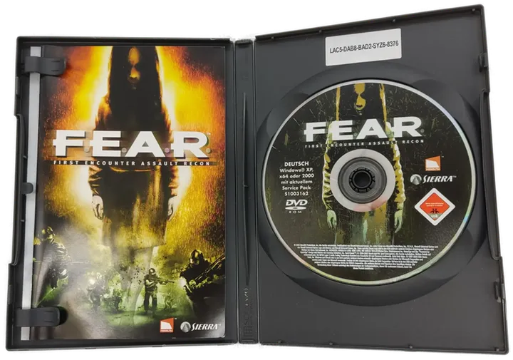 PC Game DVD-ROM Fear First Encounter Assault Recon - Bild 4