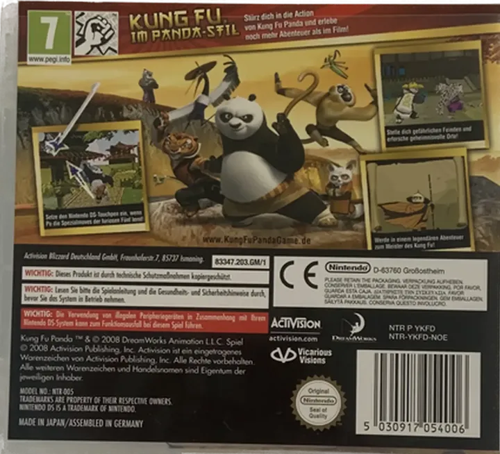 Nintendo DS-Spiel: Kung Fu Panda  - Bild 2