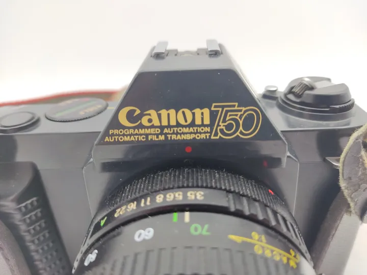 Canon T 50 Spiegelreflexkamera mit Zubehör - Bild 7
