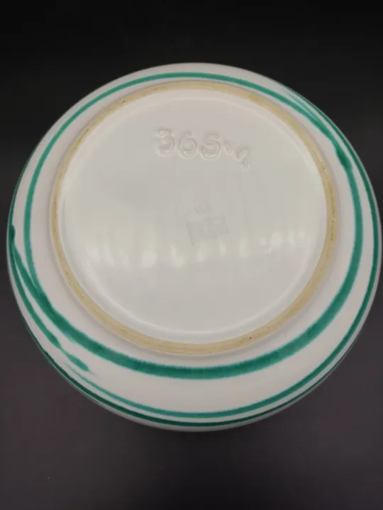 Gmundner Keramik Schale grüngeflammt (Durchmesser 23cm) - Bild 3