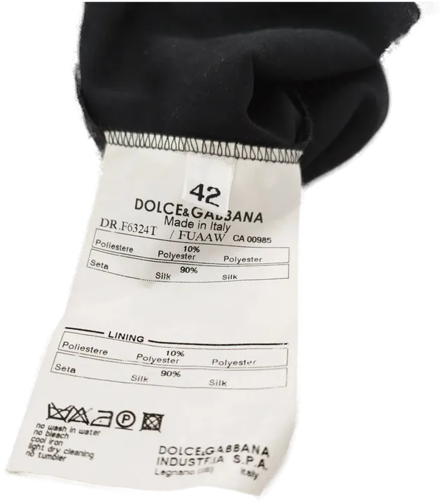 Elegantes Abendkleid Dolce Gabbana 90% Seide  - Bild 4