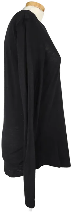 H&M Damen T-Shirt langarm schwarz- XS 34 - Bild 3