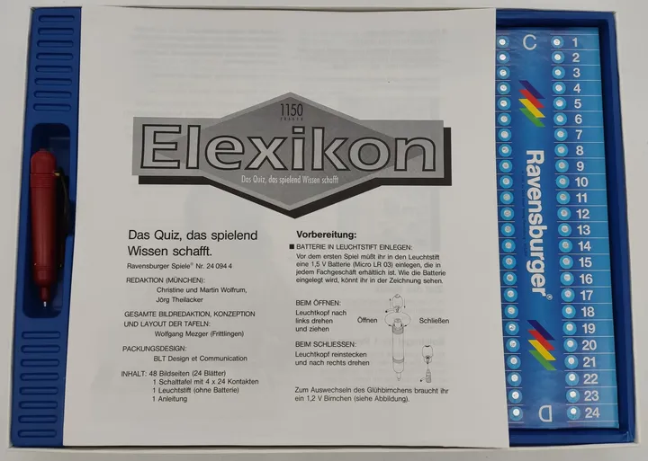 Ravensburger Elexikon mit 1150 Fragen von 1992 - Bild 2