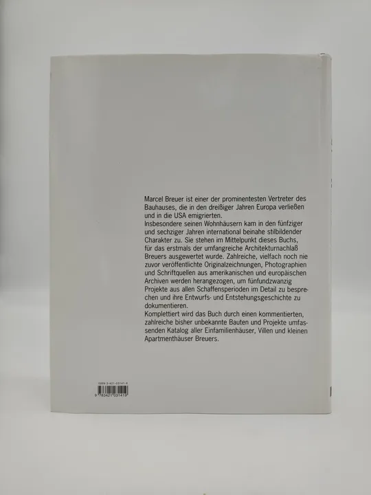 Marcel Breuer: Die Wohnhäuser 1923-1973-  Joachim Driller - Bild 2