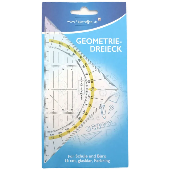 Paperzone Geometrie-Dreieck 16 cm - Bild 1