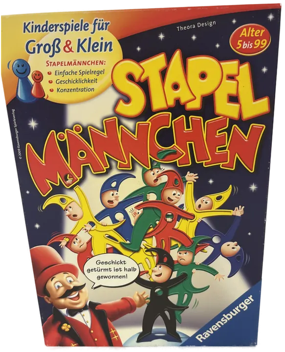 RAVENSBURGER Stapelmännchen Geschicklichkeitsspiel ab 5 Jahre - Bild 1