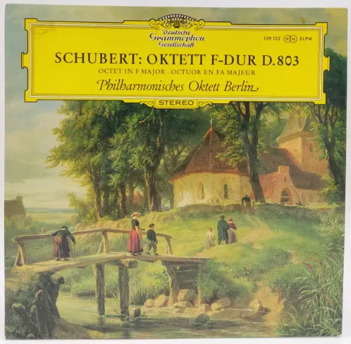 Vinyl LP - Schubert, Philharmonisches Oktett Berlin - Oktett F-Dur D. 803 - Bild 1