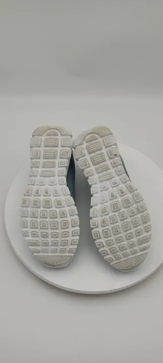 Skechers LITE-WEIGHT Sneakers hellblau glitzernd (Größe 40) - Damen - Bild 8