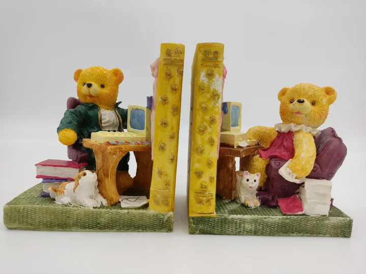 Buchstützen mit Teddybären - Bild 2