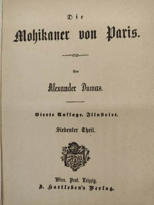Die Mohikaner von Paris 7-9 - Alexander Dumas (1896) - Bild 3
