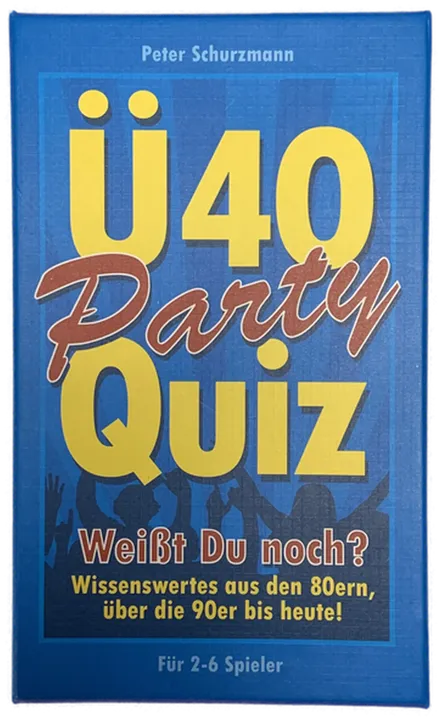 Ü40 Party Quiz - Peter Schurzmann - Bild 1