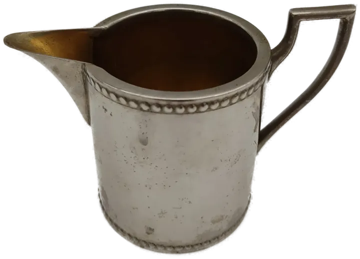 alte Tee und Milch-Kanne Metall - Bild 3