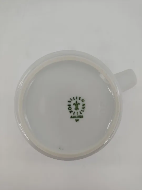 Lilien Porzellan Kännchen weiß - Bild 5