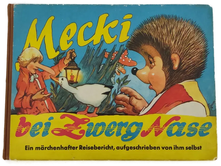 Steiff - Mecki ca. 1960er Jahre und Mecki Kinderbuch - Bild 7