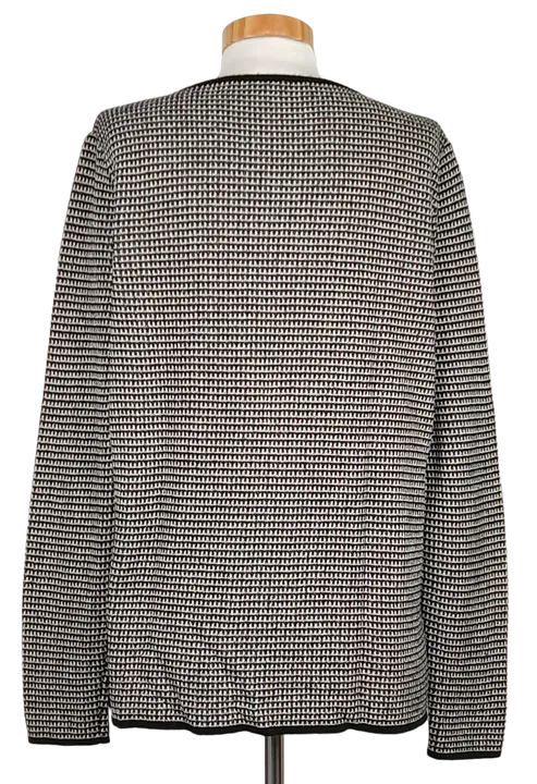 Esprit Damen Pullover, schwarz/weiß - Gr. M  - Bild 2