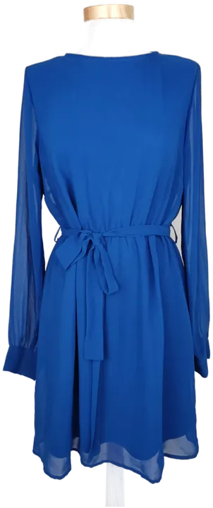 NA-KD Damen Minikleid gefüttert blau - M/38 - Bild 1