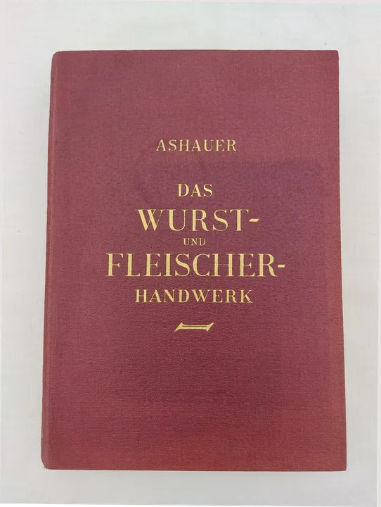 Das Wurst- und Fleischerhandwerk Buch - Bild 1