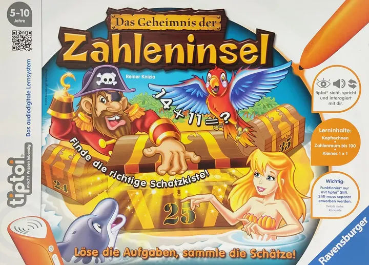 tiptoi® Das Geheimnis der Zahleninsel - Lernspiel - Ravensburger - Bild 1