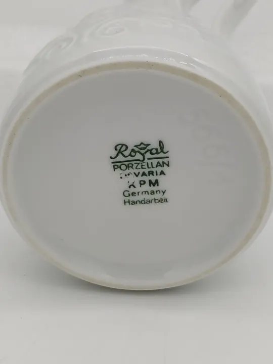 Royal Bavaria KPM Porzellan Vase - weiß - Bild 5
