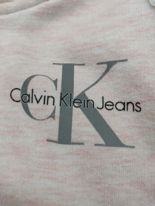 Calvin Klein Kinder Sweater Jacke rosa/mele Gr. 86-92 - Bild 3