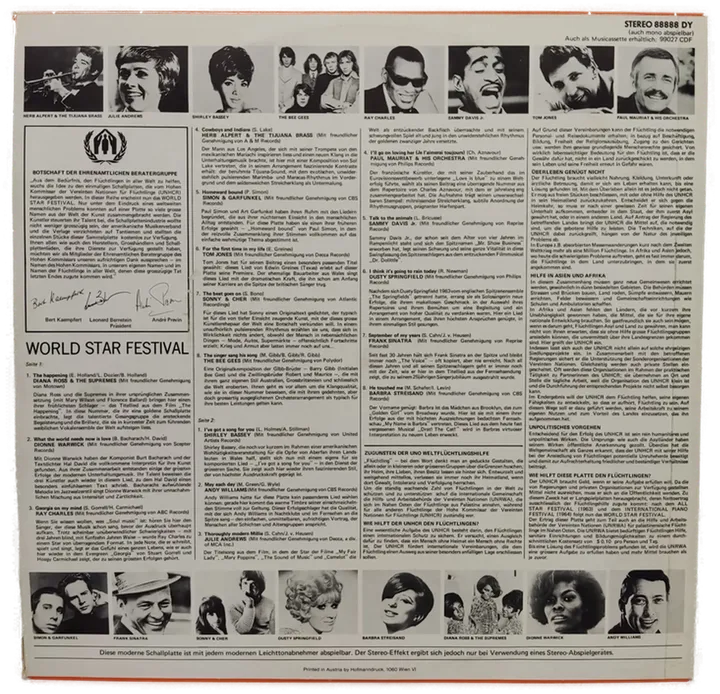 LP World Star Festival 1969 - Bild 2