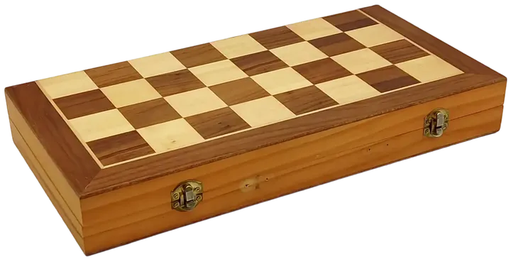 Schachspiel - Holz - Bild 1