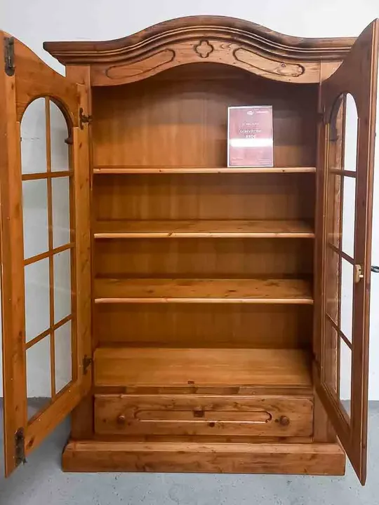 Voglauer Bauernschrank Kasten mit Glastüren - Bild 2