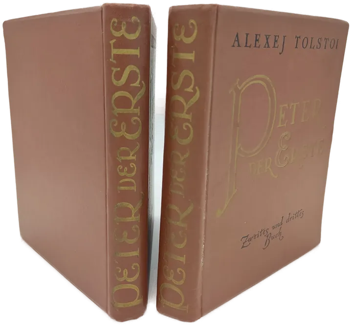 Alexej Tolstoi - Peter der Erste Roman in drei Bänden - 2 Bücher - Bild 2