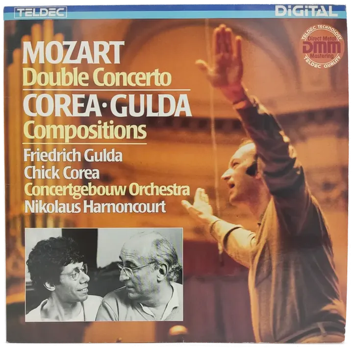 Vinyl LP - Corea, Gulda - Mozart Double Concerto  - Bild 1