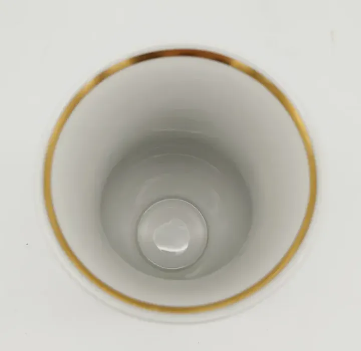 Handbemalte Schaubach Vase mit rotem Drachen – Porzellan, Sehr gut erhalten - Bild 4