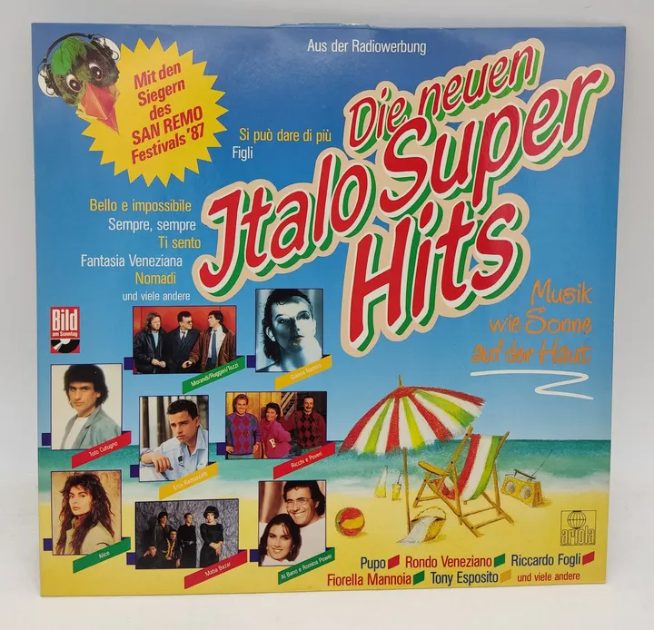 Langspielplatte - Various - Die neuen Italo Super Hits - Bild 1