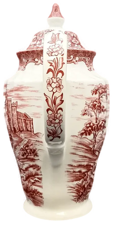  British Anchor Kaffeekanne - Olde Country Castles (rot) - Bild 4