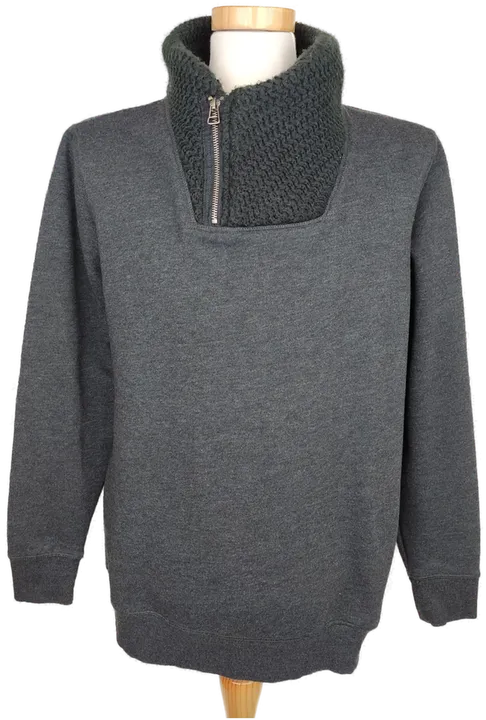 Jack & Jones Herren Pullover schwarz/grau - XL/52 - Bild 4