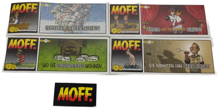 MOFF. Comic-Heft Konvolut 4 Teile Ende 2016, 2017 12 Teile vollzählig in Mappe - Bild 6